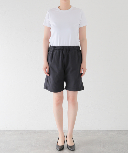 plage(プラージュ)の「SOFT GOODS/ソフトグッズ SHORTS(その他パンツ・レディース・ホワイト×ホワイト/スミクロ・FREE)」の5枚目の写真