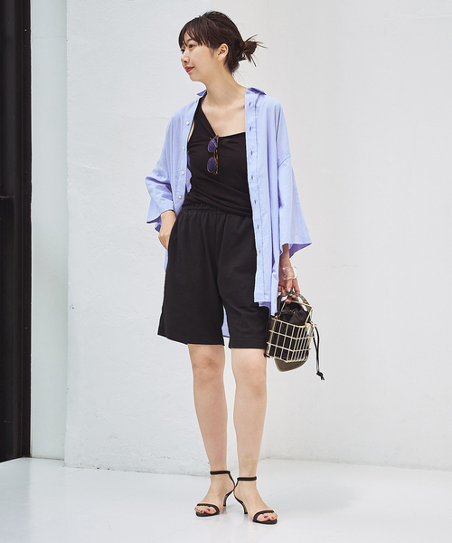 plage(プラージュ)の「SOFT GOODS/ソフトグッズ SHORTS(その他パンツ・レディース・ホワイト×ホワイト/スミクロ・FREE)」の21枚目の写真