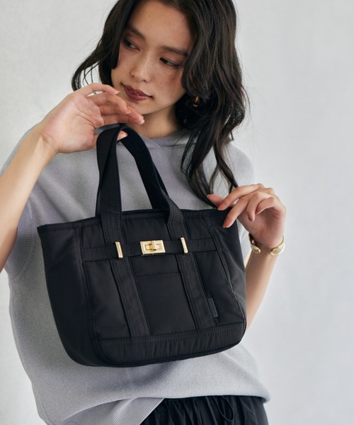 BARNYARDSTORM(バンヤードストーム)の「BARNYARDSTORM / バックル付トートM(トートバッグ・レディース・ブラック/カーキ・FREE)」の9枚目の写真