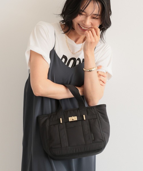 BARNYARDSTORM(バンヤードストーム)の「BARNYARDSTORM / バックル付トートM(トートバッグ・レディース・ブラック/カーキ・FREE)」の14枚目の写真