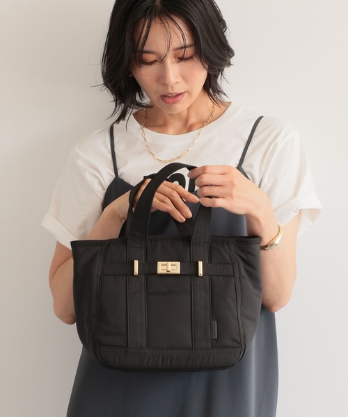 BARNYARDSTORM(バンヤードストーム)の「BARNYARDSTORM / バックル付トートM(トートバッグ・レディース・ブラック/カーキ・FREE)」の16枚目の写真