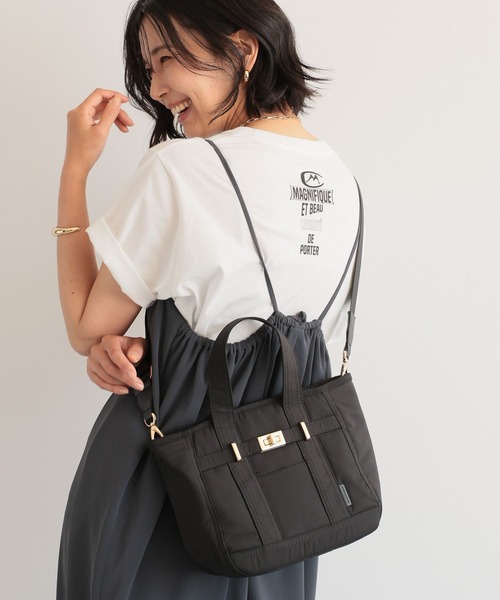 BARNYARDSTORM(バンヤードストーム)の「BARNYARDSTORM / バックル付トートM(トートバッグ・レディース・ブラック/カーキ・FREE)」の19枚目の写真