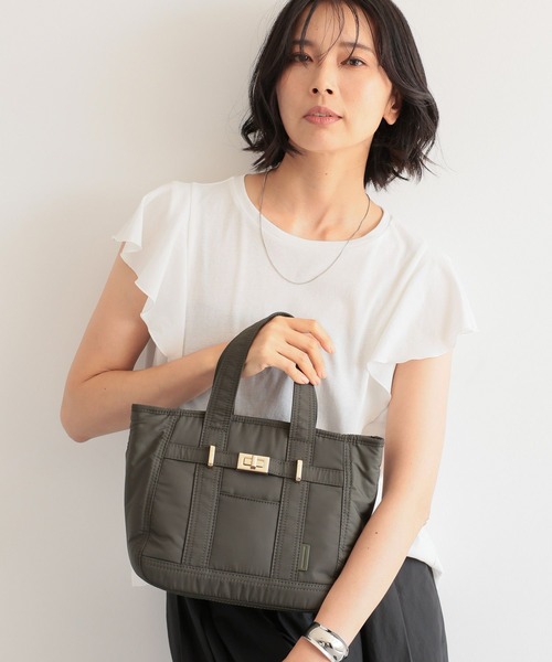 BARNYARDSTORM(バンヤードストーム)の「BARNYARDSTORM / バックル付トートM(トートバッグ・レディース・ブラック/カーキ・FREE)」の22枚目の写真
