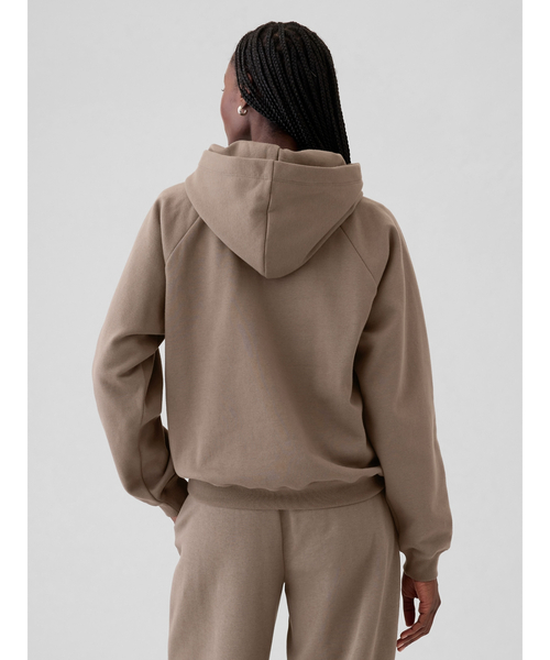 GAP（ギャップ）の「ヴィンテージソフト GAP ATHLETICロゴ パーカー（パーカー・レディース・ブラウン/イエロー/ベージュ/グレー/ブラウン系その他・L/M/XS/XL/S/XXS）」の8枚目の写真