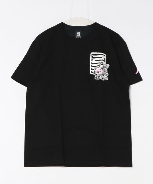 B.I.D.(ビーアイディー)の「《KINJAZ》Graphic T(Tシャツ/カットソー・メンズ・ブラック/ホワイト・LARGE/MEDIUM)」の1枚目の写真