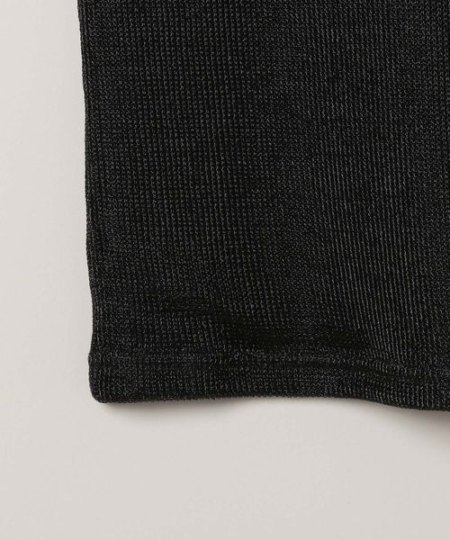 JEANASIS（ジーナシス）の「グリッターメッシュアメスリキャミ/140006（キャミソール・レディース・グレー/ピンク/ブラック・FREE）」の6枚目の写真