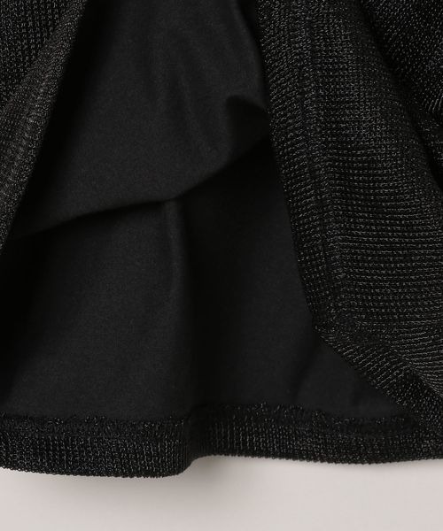 JEANASIS（ジーナシス）の「グリッターメッシュアメスリキャミ/140006（キャミソール・レディース・グレー/ピンク/ブラック・FREE）」の7枚目の写真