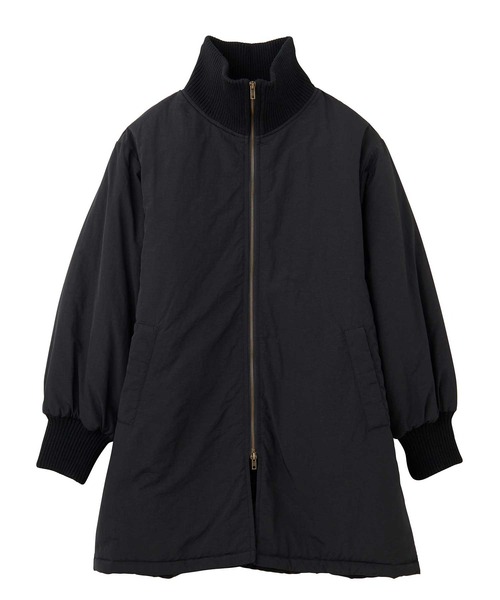 GeeRA（ジーラ）の「リブタートルフェイクダウンコート（ダウンジャケット/コート・レディース・ブラック/アイボリー・MEDIUM/LARGE）」の22枚目の写真