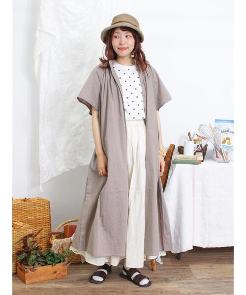 Samansa Mos2（サマンサ モスモス）の「オーバーレースパネル切替スカート（スカート・レディース・ブラック/キナリ/モカ・F）」の8枚目の写真