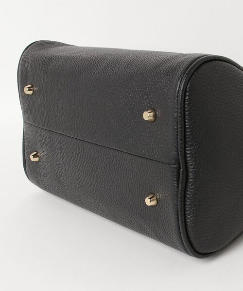 AULENTTI（オウレンティ）の「AULENTTI SMALL SHOULDER BAG  オウレンティ 2WAY スモールボストン ショルダーバッグ（ショルダーバッグ・レディース・ベージュ/ブラック・FREE）」の4枚目の写真