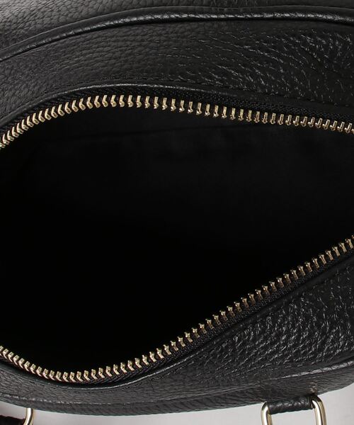 AULENTTI（オウレンティ）の「AULENTTI SMALL SHOULDER BAG  オウレンティ 2WAY スモールボストン ショルダーバッグ（ショルダーバッグ・レディース・ベージュ/ブラック・FREE）」の5枚目の写真