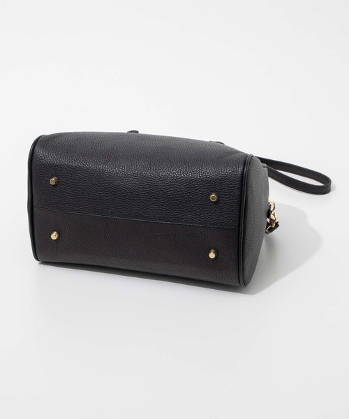 AULENTTI（オウレンティ）の「AULENTTI SMALL SHOULDER BAG  オウレンティ 2WAY スモールボストン ショルダーバッグ（ショルダーバッグ・レディース・ベージュ/ブラック・FREE）」の11枚目の写真