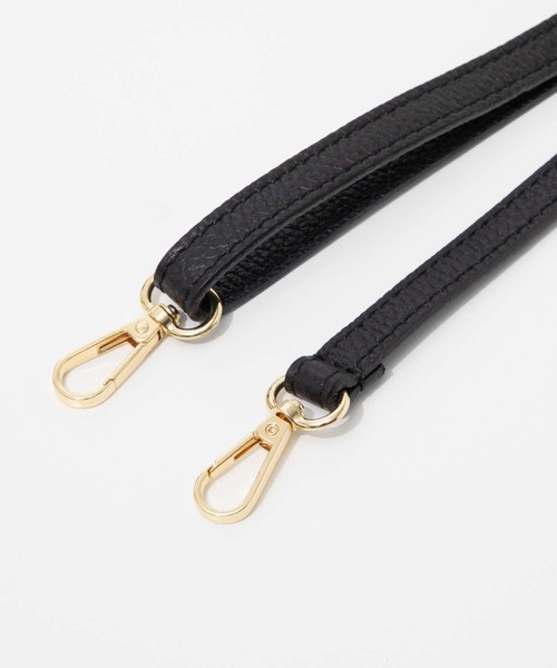 AULENTTI（オウレンティ）の「AULENTTI SMALL SHOULDER BAG  オウレンティ 2WAY スモールボストン ショルダーバッグ（ショルダーバッグ・レディース・ベージュ/ブラック・FREE）」の13枚目の写真