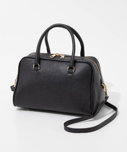 AULENTTI（オウレンティ）の「AULENTTI SMALL SHOULDER BAG  オウレンティ 2WAY スモールボストン ショルダーバッグ（ショルダーバッグ・レディース・ベージュ/ブラック・FREE）」の16枚目の写真