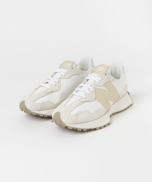 NEW BALANCE（ニューバランス）の「NEW BALANCE　327（スニーカー・レディース・ベージュ系その他/グレー系その他/ベージュ/カーキ・24.5/24/23.5）」の4枚目の写真