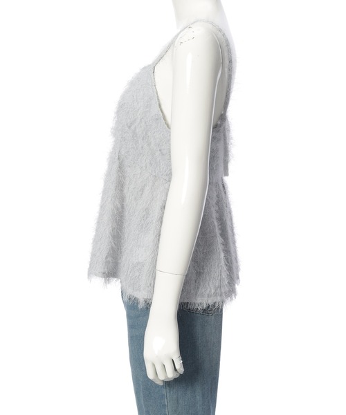 fifth（フィフス）の「シャギーキャミプルオーバー（キャミソール・レディース・ライトグレー/スモークピンク/ブラック・M）」の13枚目の写真