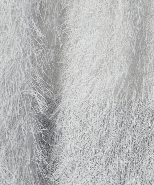 fifth（フィフス）の「シャギーキャミプルオーバー（キャミソール・レディース・ライトグレー/スモークピンク/ブラック・M）」の8枚目の写真