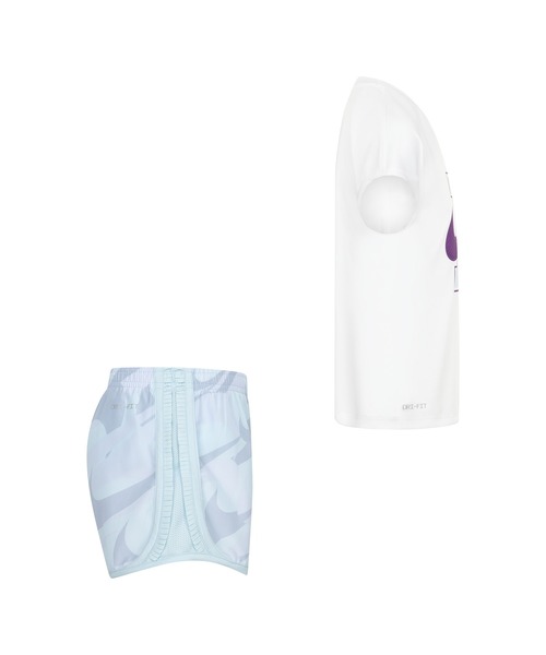 NIKE(ナイキ)の「【NIKE】NKG PREP IN YOUR STEP TEMPO SET / ナイキ Tシャツ ショートパンツ セット キッズ用(Tシャツ/カットソー・キッズ・サックスブルー/グリーン・105cm/110cm/115cm/120cm)」の6枚目の写真