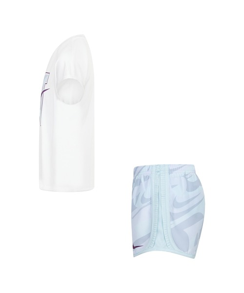 NIKE(ナイキ)の「【NIKE】NKG PREP IN YOUR STEP TEMPO SET / ナイキ Tシャツ ショートパンツ セット キッズ用(Tシャツ/カットソー・キッズ・サックスブルー/グリーン・105cm/110cm/115cm/120cm)」の5枚目の写真