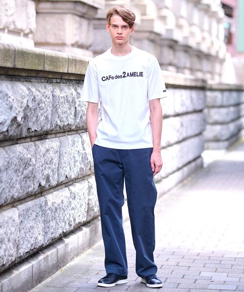 DRESSTERIOR(ドレステリア)の「◆【接触冷感/抗菌防臭/消臭】ICE CLEAR COTTON ロゴTシャツ(Tシャツ/カットソー・メンズ・ホワイト/ブラック/ダークブラウン・90/91/92/94)」の5枚目の写真