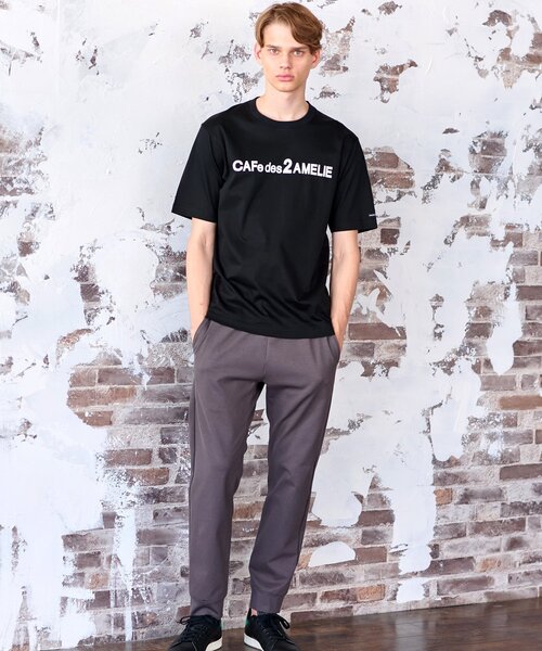 DRESSTERIOR(ドレステリア)の「◆【接触冷感/抗菌防臭/消臭】ICE CLEAR COTTON ロゴTシャツ(Tシャツ/カットソー・メンズ・ホワイト/ブラック/ダークブラウン・90/91/92/94)」の14枚目の写真