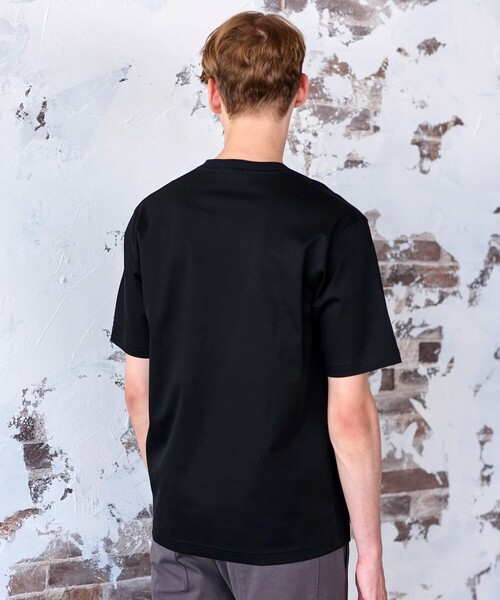 DRESSTERIOR(ドレステリア)の「◆【接触冷感/抗菌防臭/消臭】ICE CLEAR COTTON ロゴTシャツ(Tシャツ/カットソー・メンズ・ホワイト/ブラック/ダークブラウン・90/91/92/94)」の17枚目の写真