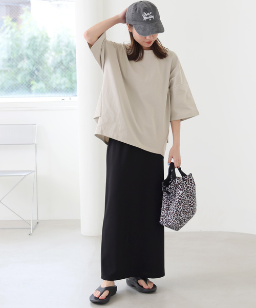 JOURNAL STANDARD relume(ジャーナルスタンダード レリューム)の「《追加2》タックコクーンプルオーバー(Tシャツ/カットソー・レディース・ブラック系その他/ホワイト/ライトグレー・FREE)」の15枚目の写真