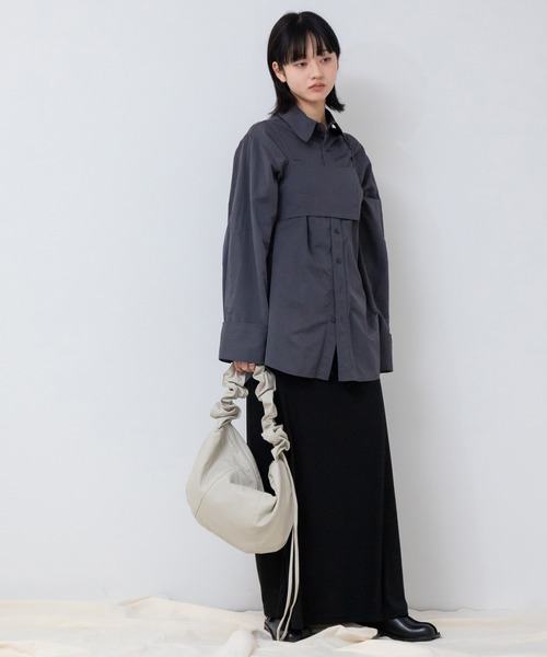 セール】2WAYギャザーフリルショルダーバッグ / 秋服 春服 冬服