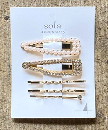 MAZEMAZE（マゼマゼ）の「パールヘアピンセット SPA-0190（ヘアピン）」