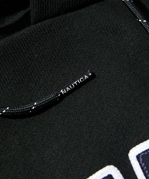 NAUTICA(ノーティカ)の「NAUTICA/ノーティカ Arch Logo Sweat Hoodie /アーチロゴ スウェットフーディ(パーカー・メンズ・アッシュグレー/ブラック/ネイビー/パープル・MEDIUM/SMALL/X-LARGE/LARGE)」の8枚目の写真