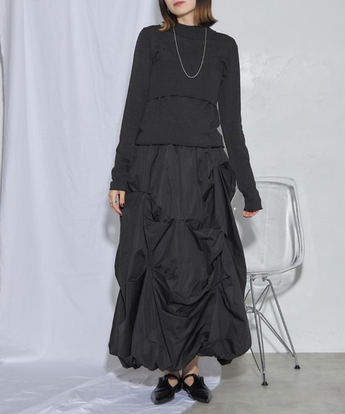 ANN DEMEULEMEESTER ブラック バルーンスカート 36 ANN DEMEULEMEESTER ブラック バルーンスカート 36 - メルカリ