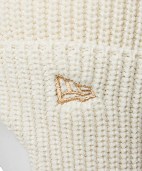 NEW ERA（ニューエラ）の「NEW ERA/ニューエラ キッズ ビーニー ニット帽 ﾋﾞｰﾆｰKNIT TRAPPER IVR 14325265（ニットキャップ/ビーニー・キッズ・アイボリー・YOUTH）」の14枚目の写真