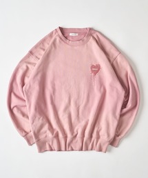 HEART LOGO STITCH SWEAT / ハートロゴスウェット