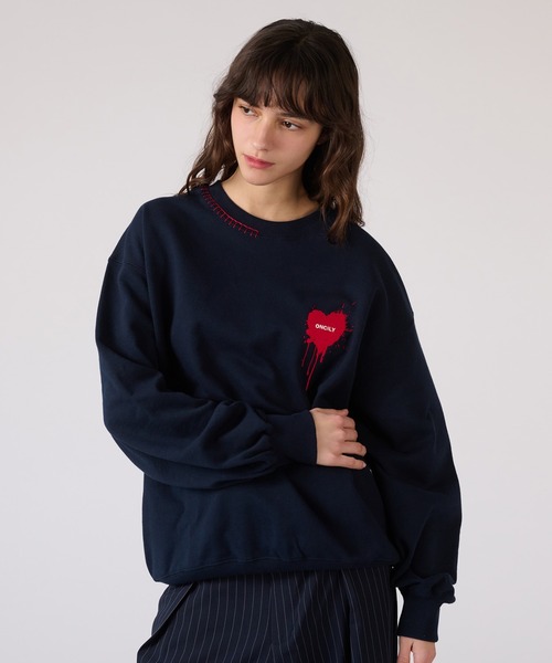 jnhearts ロゴスウェット　ブラック jnhearts ロゴスウェット ブラック