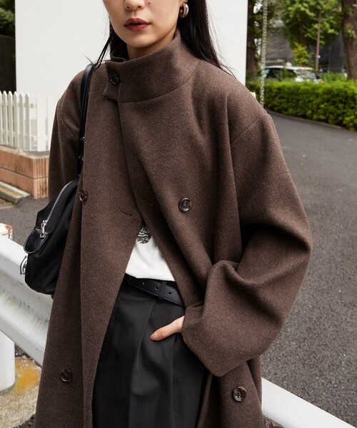 Birthday Bash スタンドカラー ピーコート STAND COLLAR PEA COAT - BIRTHDAY BASH