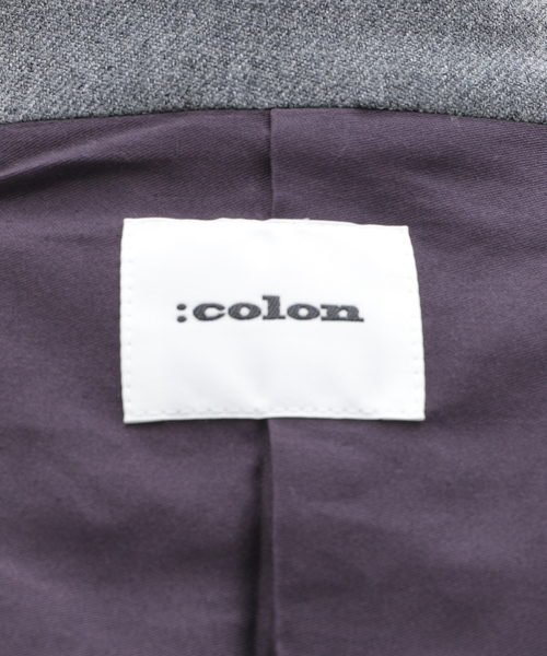 EDIFICE(エディフィス)の「:colon(コロン) CBL-2 WoolTwill Zip Blouson(ブルゾン・メンズ・ブラック/ライトグレー・1/3/5)」の17枚目の写真