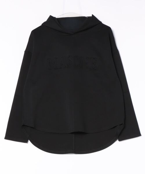 TITE IN THE STORE(ティテ インザ ストア)の「エンボスロゴポンチフーディパーカー(パーカー・レディース・チャコールグレー/ブラック・38)」の12枚目の写真