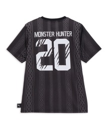 PUMA（プーマ）の「PUMA/プーマ×MONSTER HUNTER/モンスターハンター PUMA X MONSTER HUNTER FOOTBALL フットボール 半袖 Tシャツ（Tシャツ/カットソー・メンズ）」