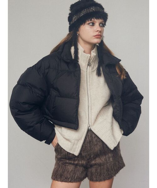 EMODA（エモダ）の「シャギータックショートパンツ（その他パンツ・レディース・グレー/ブラウン・MEDIUM/SMALL）」の16枚目の写真