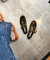 セール】メッシュラウンドフラットシューズ（パンプス