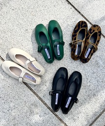 バレエシューズ（グリーン・カーキ/緑色系）ファッション通販