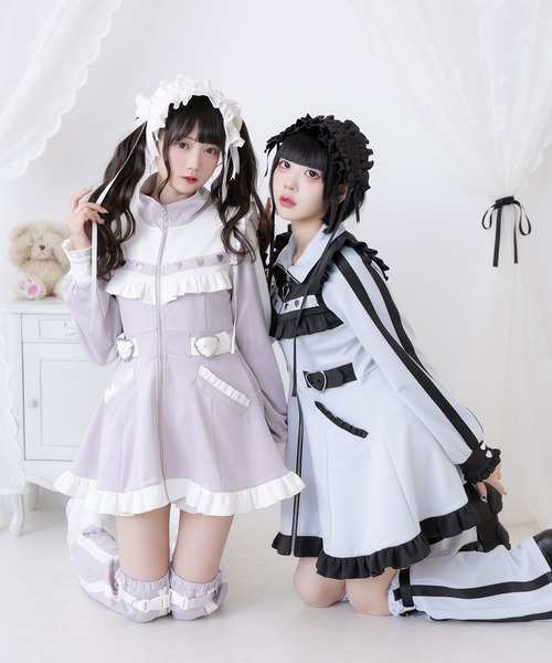 DearMyLove(ディアマイラブ)の「ジャージフリルショートパンツ(その他パンツ・レディース・ブラック/ホワイト/ブラック×ホワイト/ベビーピンク/サックスブルー/ボルドー・LARGE/MEDIUM/SMALL/LL/3L)」の10枚目の写真