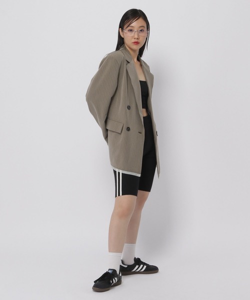 3.3 Field Trip （3.3フィールドトリップ）の「3.3 Field Trip／ダメージＷテーラージャケット（テーラードジャケット・レディース・ベージュ/グレー・FREE）」の22枚目の写真