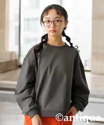 antiqua | ショート丈トップス(スウェット)