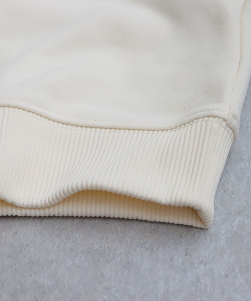 antiqua（アンティカ）の「ショート丈トップス（スウェット・キッズ・チャコールグレー/スミクロ/ネイビー/ブラック/ライトグリーン/ホワイト・140/160/150）」の18枚目の写真