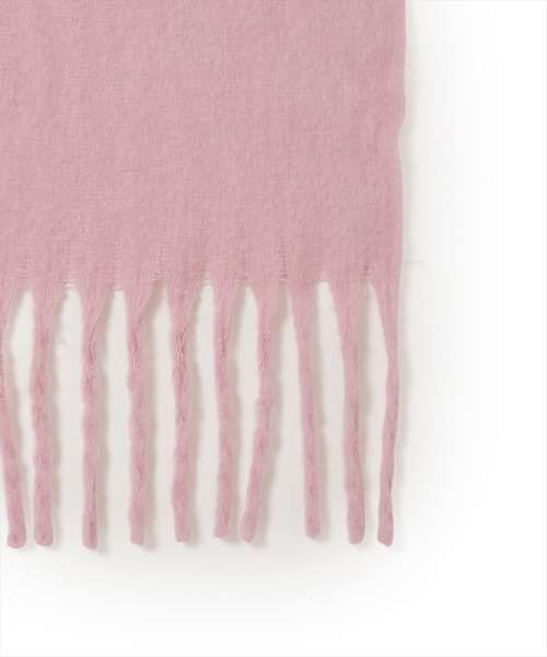 WILLSELECTION（ウィルセレクション）の「もこもこストール（マフラー・レディース・グリーン/オフホワイト/ピンク/ラベンダー/コーラルピンク/ダークブラウン・FREE）」の20枚目の写真