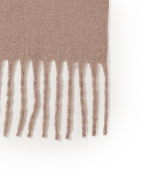 WILLSELECTION（ウィルセレクション）の「もこもこストール（マフラー・レディース・グリーン/オフホワイト/ピンク/ラベンダー/コーラルピンク/ダークブラウン・FREE）」の15枚目の写真