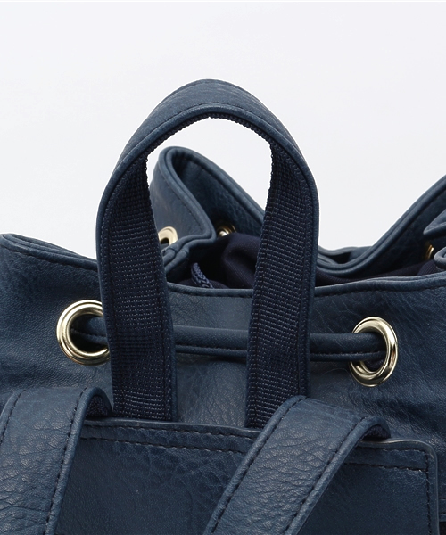 OUTLET(アウトレット)の「【WHO'S WHO gallery】BLbongsack(バックパック/リュック・レディース・ブラック/ネイビー・FREE)」の5枚目の写真