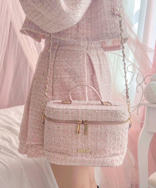 apres jour×Miridy】ツイードバニティバッグ（ショルダーバッグ