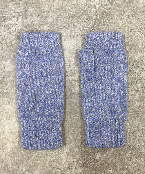 COSY(コージー)の「【COSY/コージー】ウールフィンガーレスグローブ(手袋・レディース・サックスブルー/グレイッシュベージュ/オレンジ・FREE)」の15枚目の写真